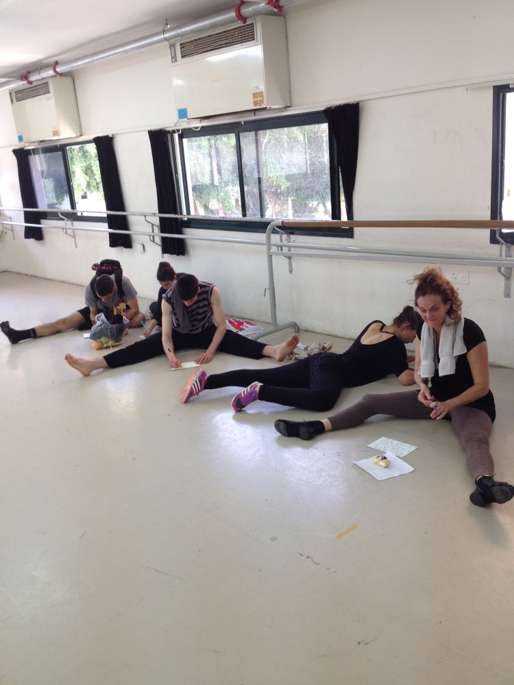 Open Class students at Bikurey Haitim Studio in Tel Aviv reflecting on what dancing connects them to. 